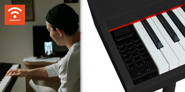 MusicMate MM-P20-B PrestigeNote SORT digitalklaver