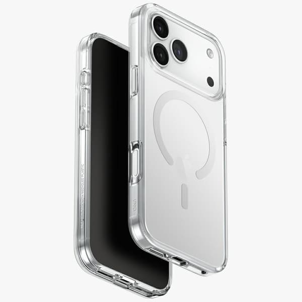 UNIQ Clario MagSafe-etui til iPhone 17 Pro Max, klar