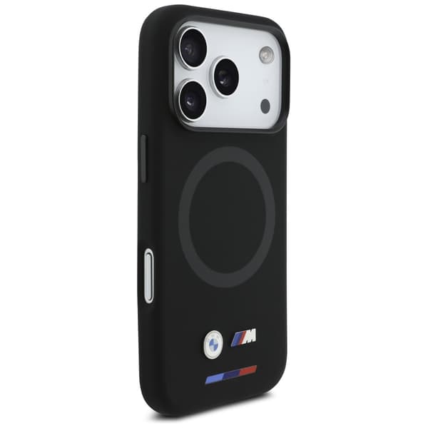 BMW M Silikone Logo MagSafe-cover til iPhone 17 Pro, sort