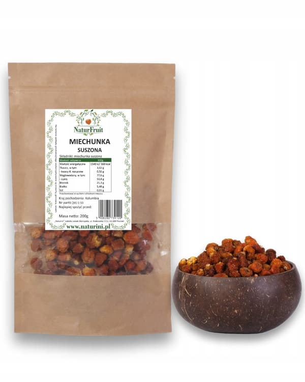TØRRET PERUVIANSK KIRSEBÆR PHYSALIS 500g