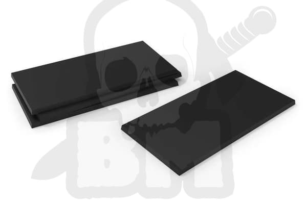 GSTU503333 Rektangulær plastbase 100x50mm