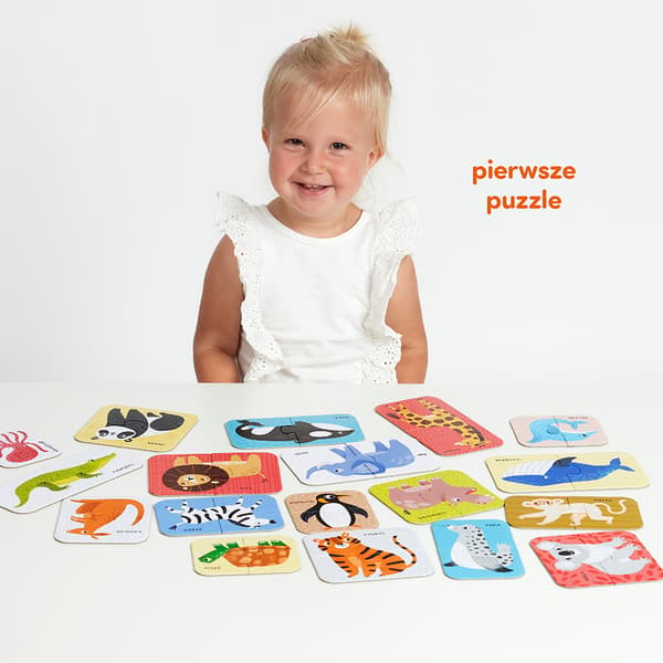 CzuCzu Vilda Djur puslespil