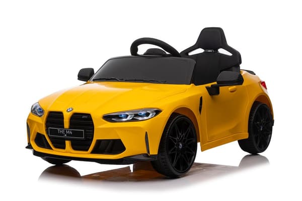 Batteribil BMW M4 Gul