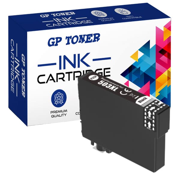 Epson GP-E503XL BK sort - kompatibel blæk