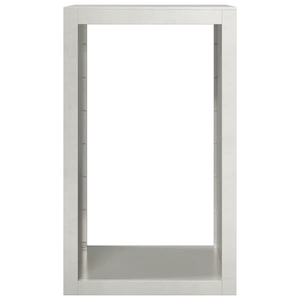 vidaXL brænderist 60x40x100 cm rustfrit stål