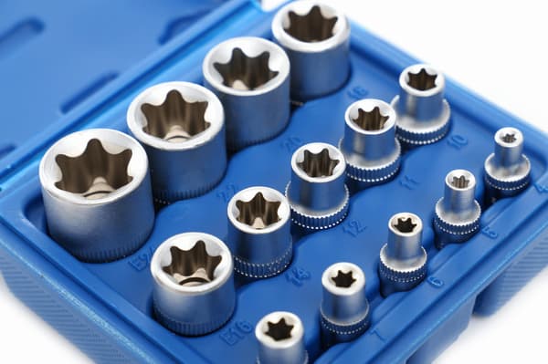 14-osainen Torx-hylsysarja KD10335