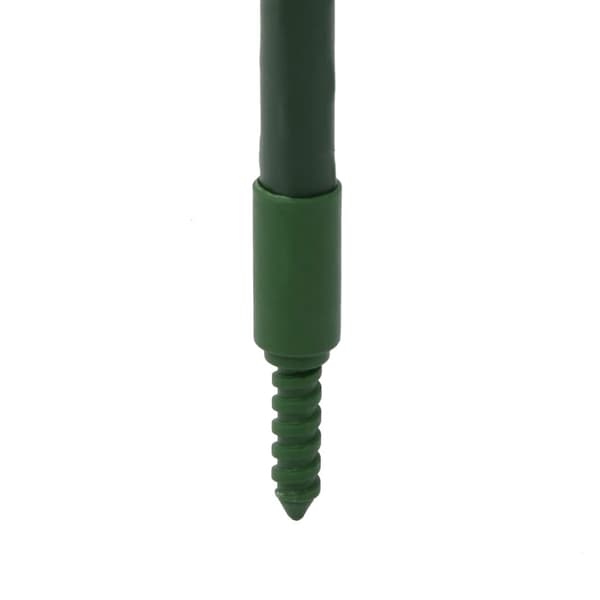 vidaXL Tomatstöd, 8 st, 116 cm, stål och PP