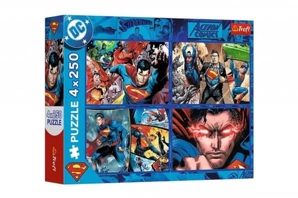 PUSLESPIL 4X250 SUPERMAN'S COURAGE 13340