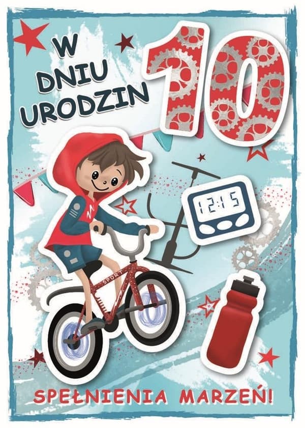 Syntymäpäiväkortti 10
