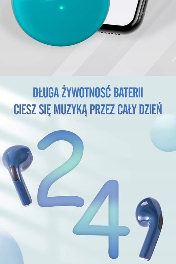 Pro 6 Bluetooth 5.2 trådlösa hörlurar