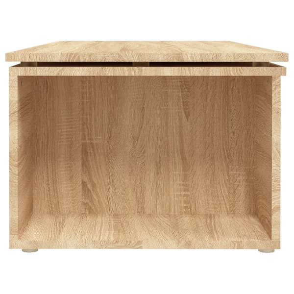 vidaXL sofabord, Sonoma eg, 150x50x35 cm, spånplade