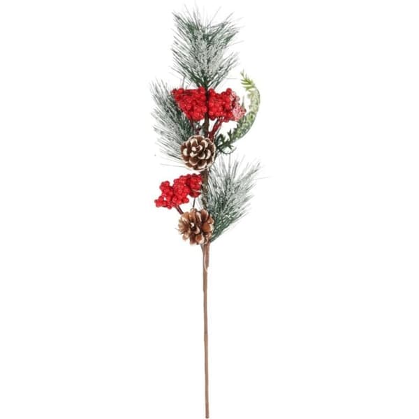 LÆRKEGREN med RÅASK 45 CM rød