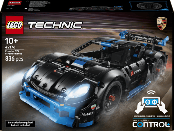 LEGO Technic Porsche GT4 e-Performance Racerbil 834 Elementer (42176)