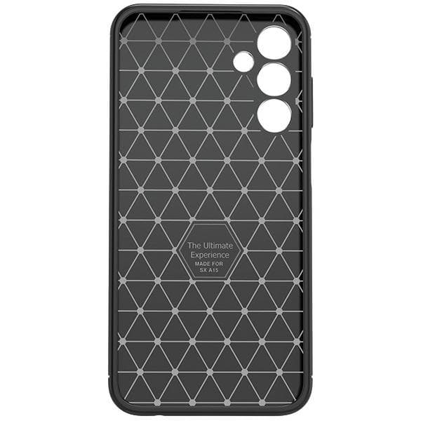 Beline Carbon Armor-cover til Galaxy A15 5G, sort