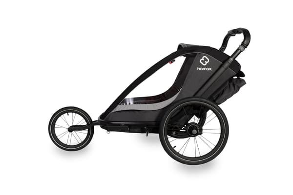 Hamax - COCOON ONE Cykelkärra - Grå/Svart