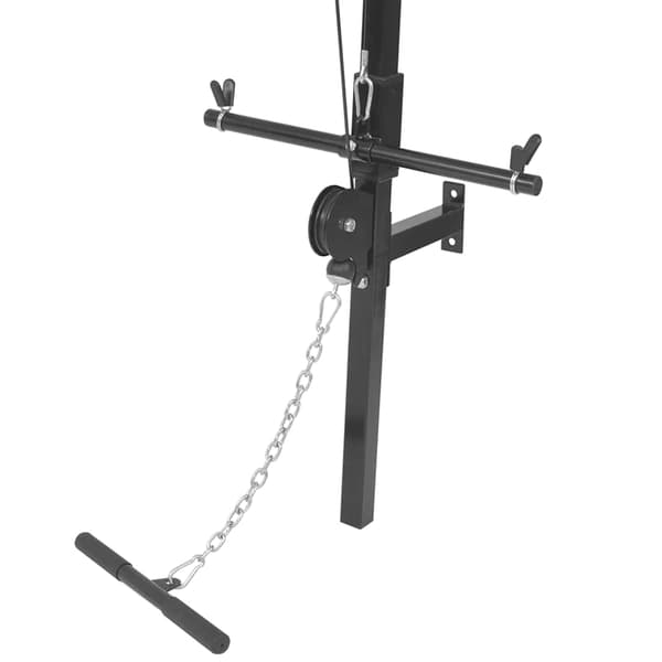 vidaXL øvre og nedre vægmonteret pull-up stang