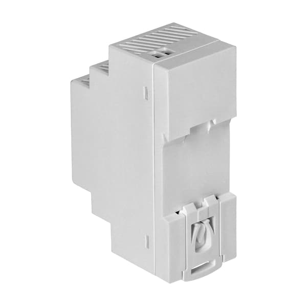 DIN-skena strömförsörjning för videointercom 12V DC 2A 24W 2 moduler högpresterande