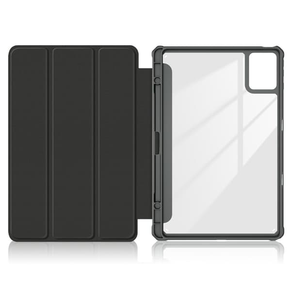 Lenovo Tab K11 Plus Smartcase Hybrid-etui med stylusholder, sort
