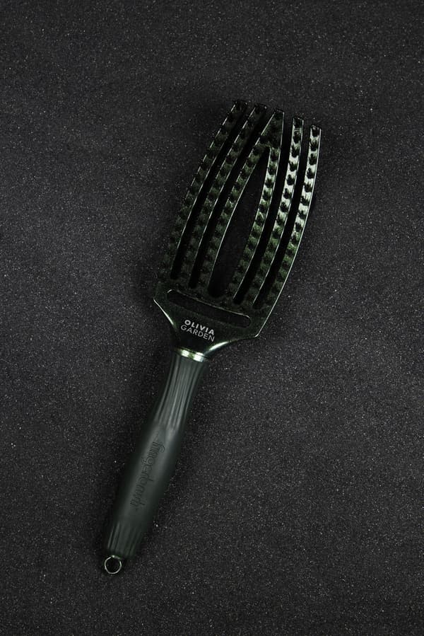 Olivia Garden FingerBrush Combo Hårborste - Blå Sapphire