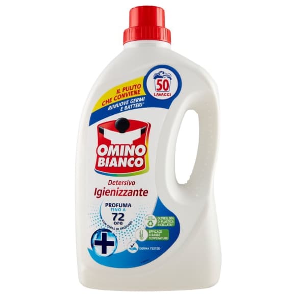Pyykinpesuneste Sanitizing Detergent 1,76l - Omino Bianco