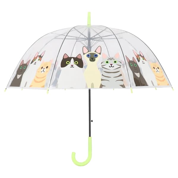 Gennemsigtig paraply Katte 86,5 cm