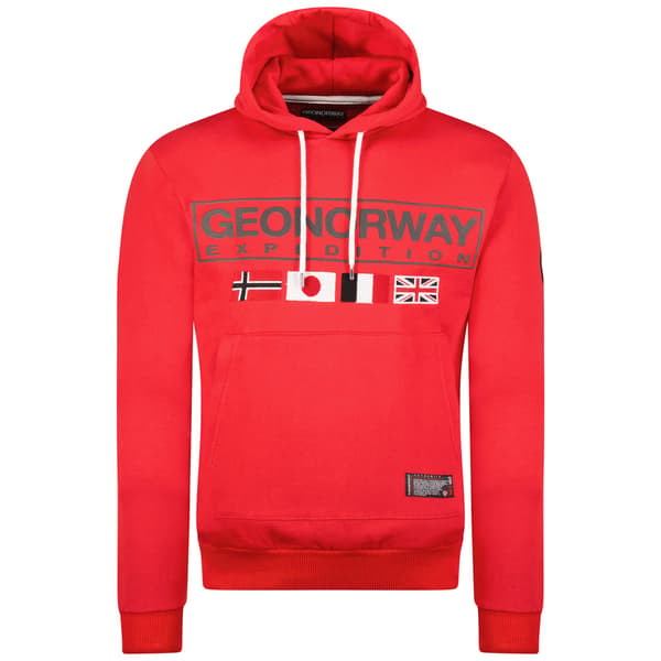 Geographical Norway GREAT RED DB MEN 317 sweatshirt röd XL