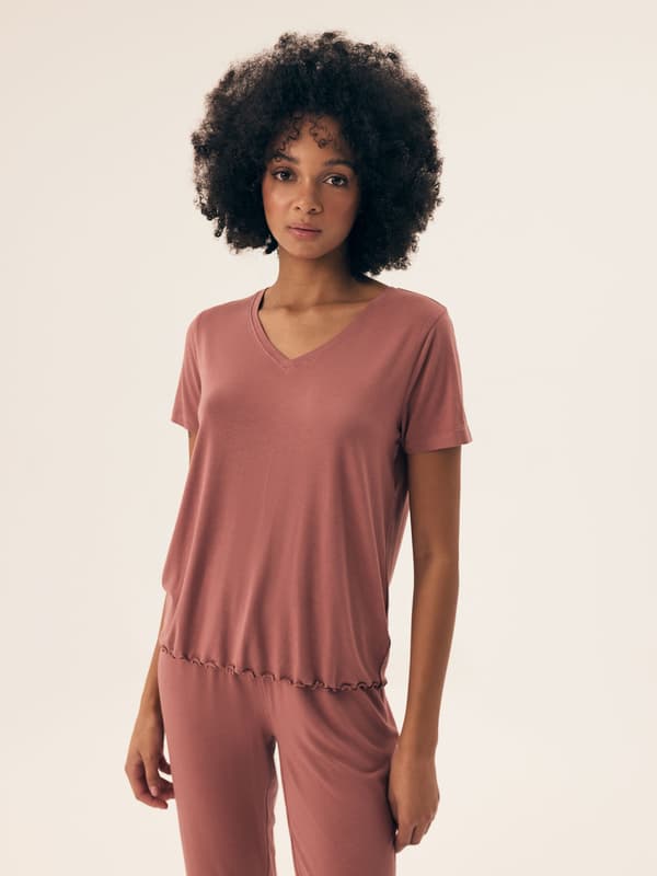 Noves Henderson Damepyjamas | Støvet Pink M