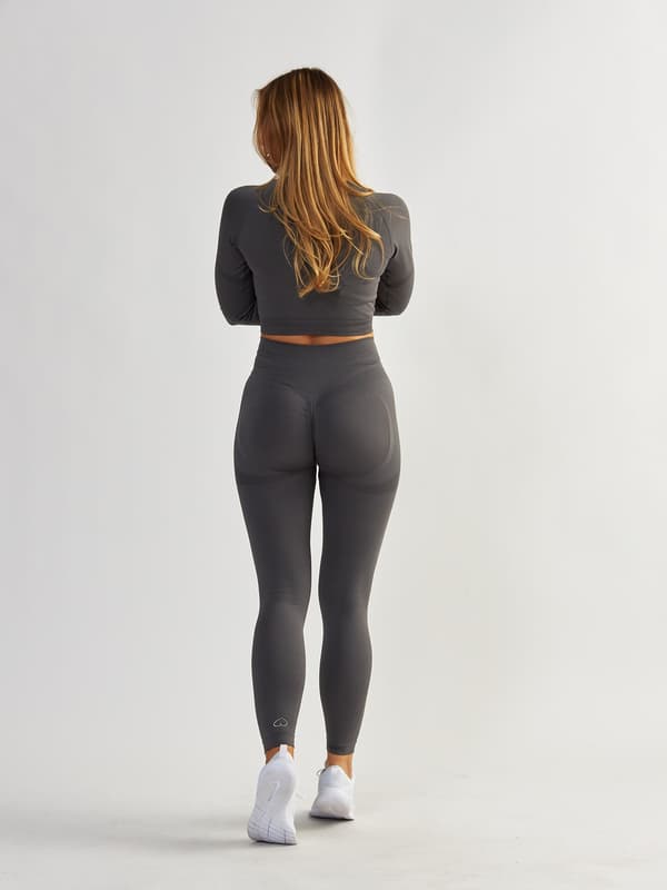Grå Shaping Leggings - Power Up! XL