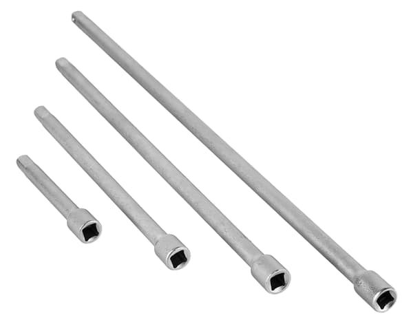 1/4" forlængersæt, 4 dele, KD10236