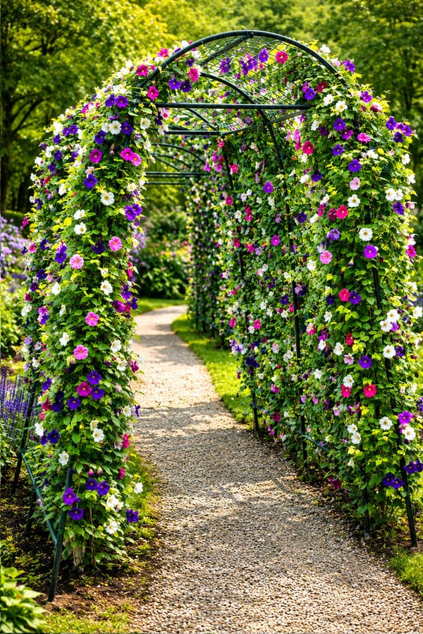 Stor PERGOLA BÅGE 181x110-160x230cm
