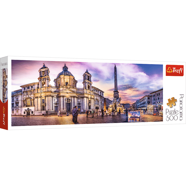 29501 "500 - Panorama" - Piazza Navona, Rooma