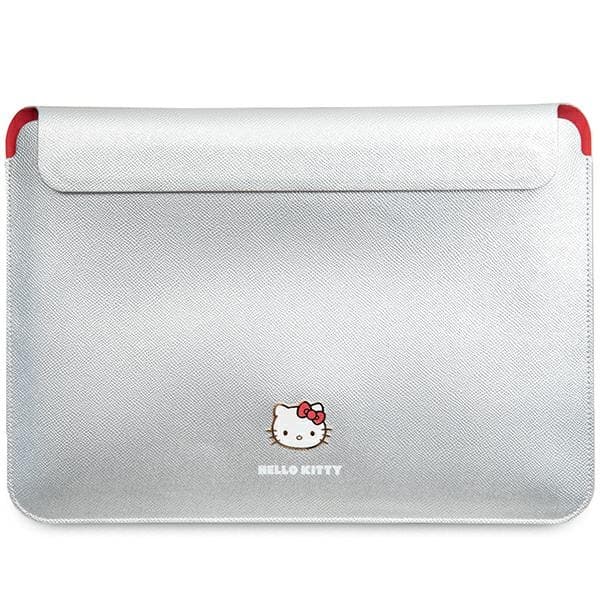 Hello Kitty-ærme HKCS14PGHDLMS 14" sølv/sølv PU-metallogo