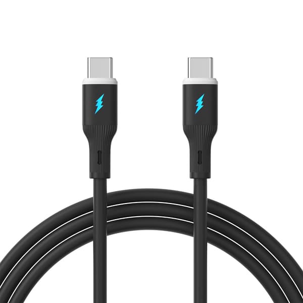 USB typ C / USB typ C-kabel 1m AK-USB-67 60W silikon