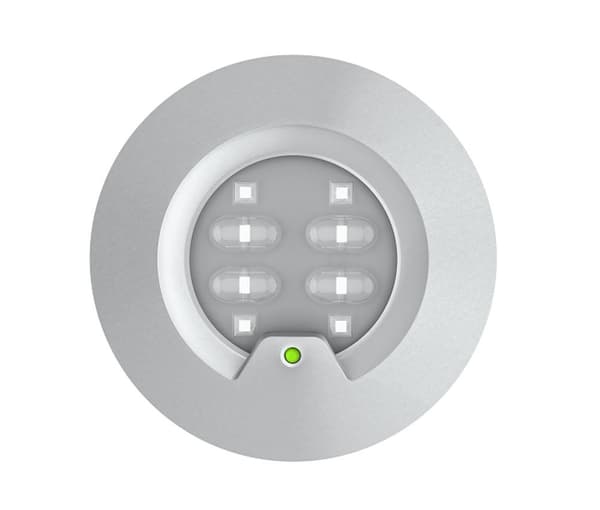 LED-nødbelysning, RoundTech dobbeltfunktion 200 lm 1t, eFocus, IP65