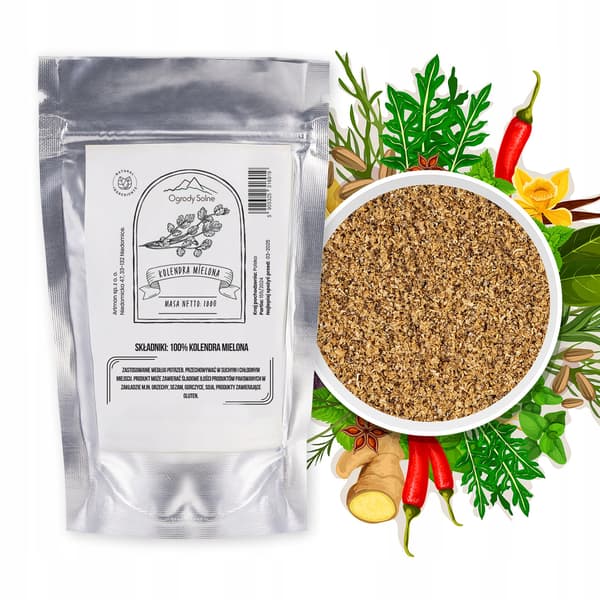 KORIANDERKRYDDERIER malet 100g