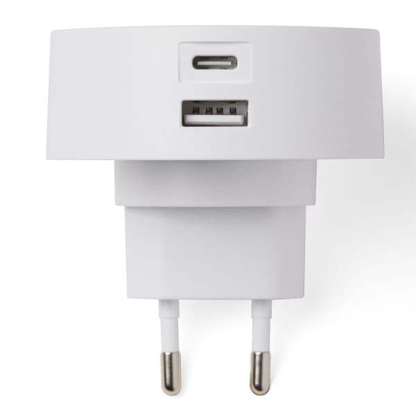 Lexon Poweron 30W USB-C/USB-A Väggladdare Vit