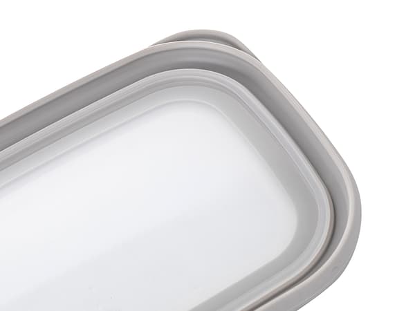 REKTANGULÆR PLASTIK MADBEHOLDER FOODIE 2,3L