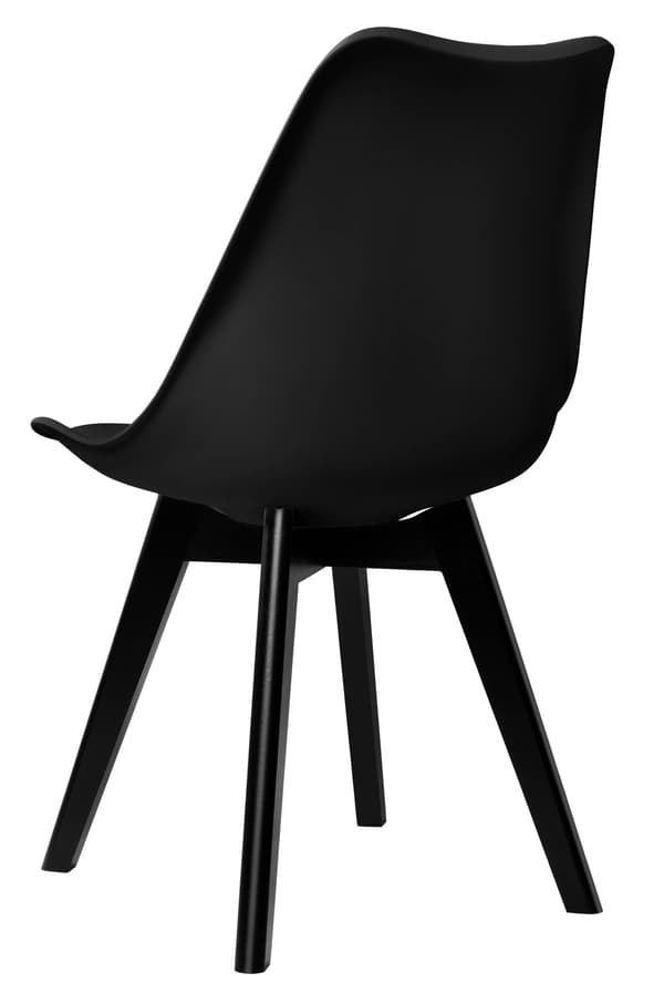 Nantes Black DSW moderne stol sort