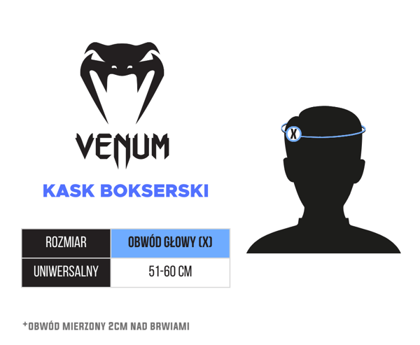 Venum Boksehjelm Sparring Challenger 2.0 Sort/Hvid