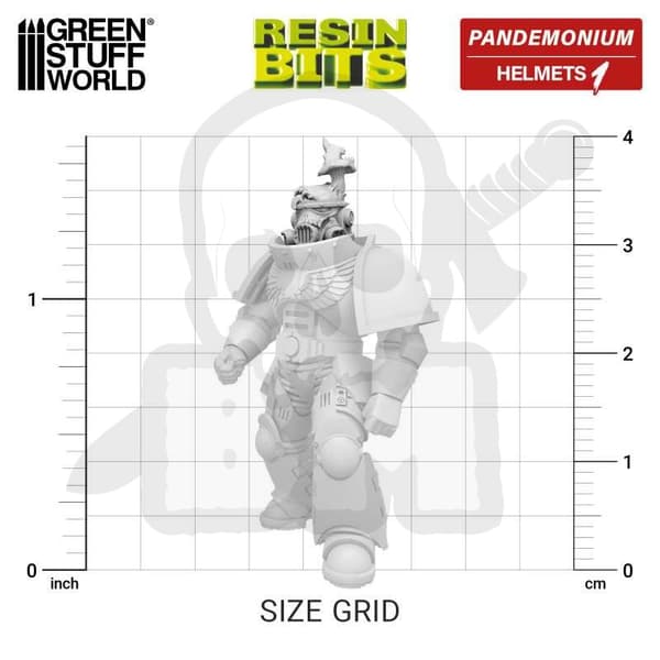 GSTU518855 3D-printede Dakka Pandemonium-hoveder