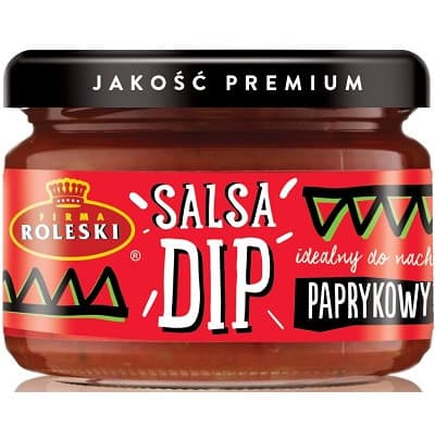 Salsa Paprikadipp 240g För Nachos Roleski