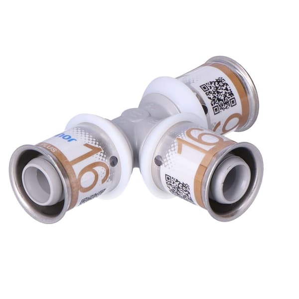 PPSU T-stykke 16-16-16 Uponor S-Press Plus