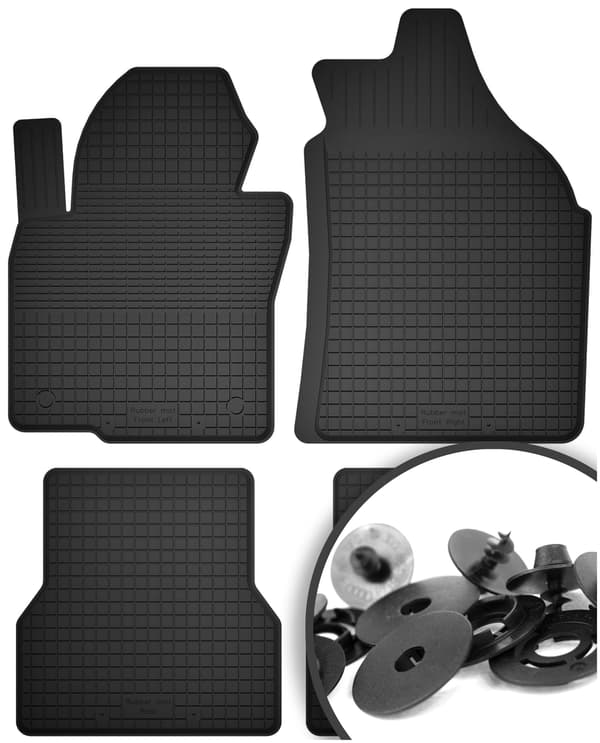 Gummimåtter + stoppere til: Mini Cooper III F56 hatchback (2014-)