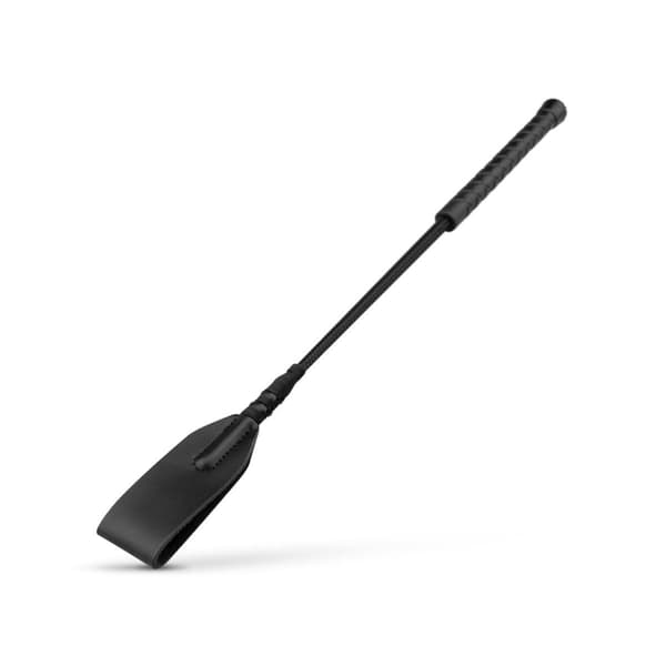 Soveværelsesfantasier - Imiteret Læder Crop Whip Sort