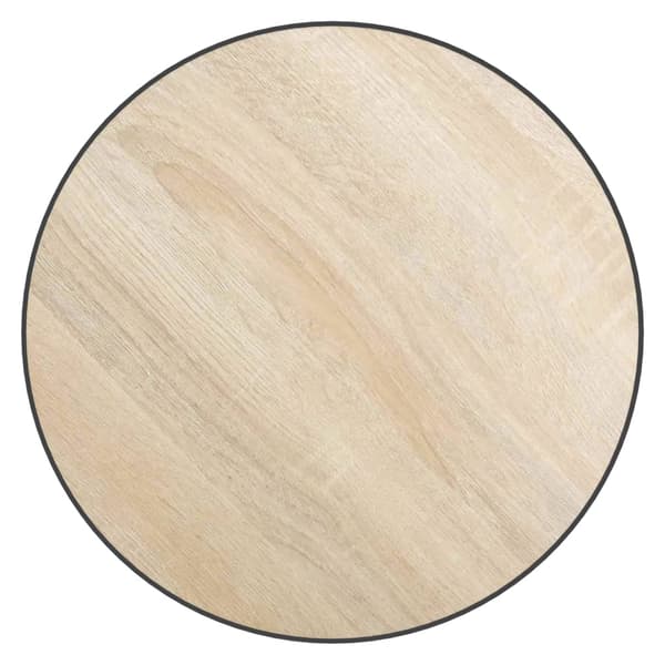 vidaXL Tebord Sonoma Ek Ø35 cm MDF
