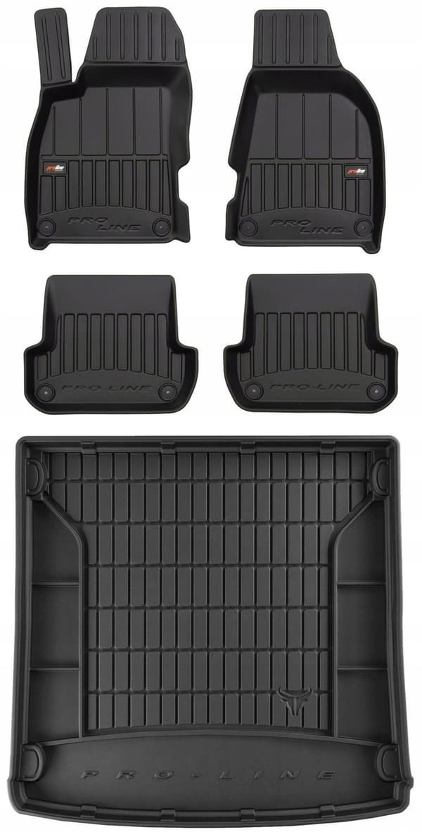 3D-SÆT Gulvmåtter og måtter Audi A4 B6 Stationcar 2000-2006