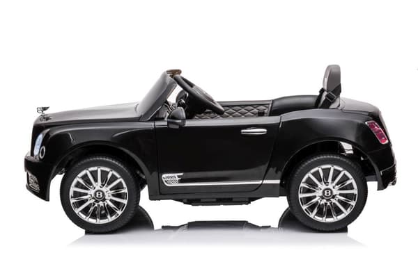 Bentley Mulsanne sort batteridrevet bil