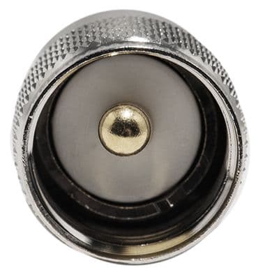 UHF-pistoke/RCA-naarasovitin