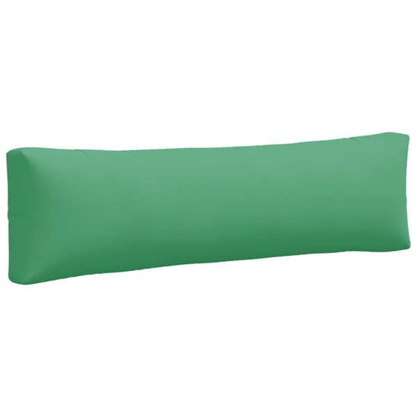 vidaXL Pallsoffkuddar, set om 2, gröna, tyg