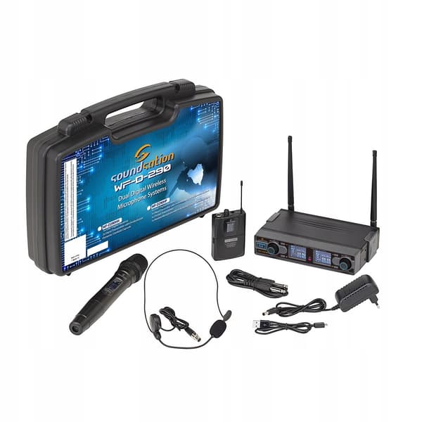 Soundsation WFD-290HP - dobbelt UHF trådløst system (digitalt)